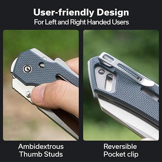 CIVIVI Buster FG Large Pocket Knife for EDC, Superlock Folding Knife for Men Women with 4.2"