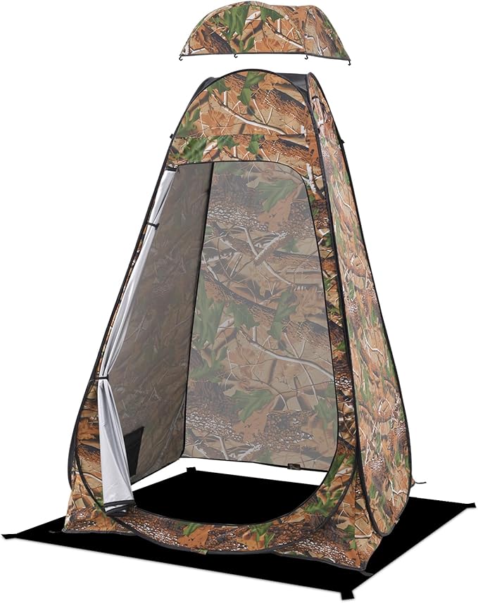 BRIAN & DANY Pop Up Shower Tent, Portable Privacy Camping Changing Tent, Camp Toilet Bathroom Pod