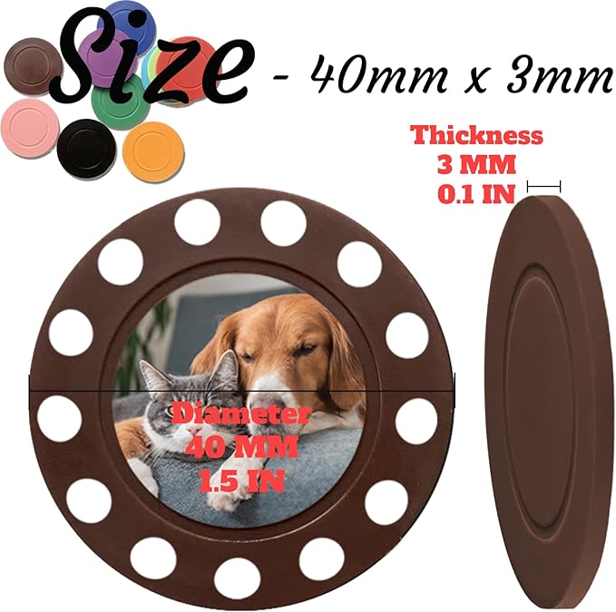Custom Poker Chips Personalized Plastic Poker Chips with Logo Funny Parties Chips Print Your Photo