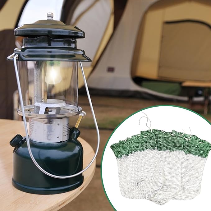 10 Pack U-Shaped Lantern Mantles,Propane Lantern Mantle,Upgrade Camping Lamp Mantle,Gas Lamp