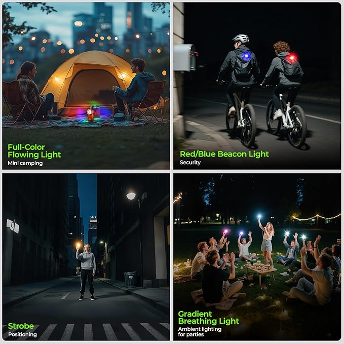 Wurkkos HD03 Rechargeable Flashlights EDC Clip-on Light, Bright 680 Lumens Pocket Flashlight
