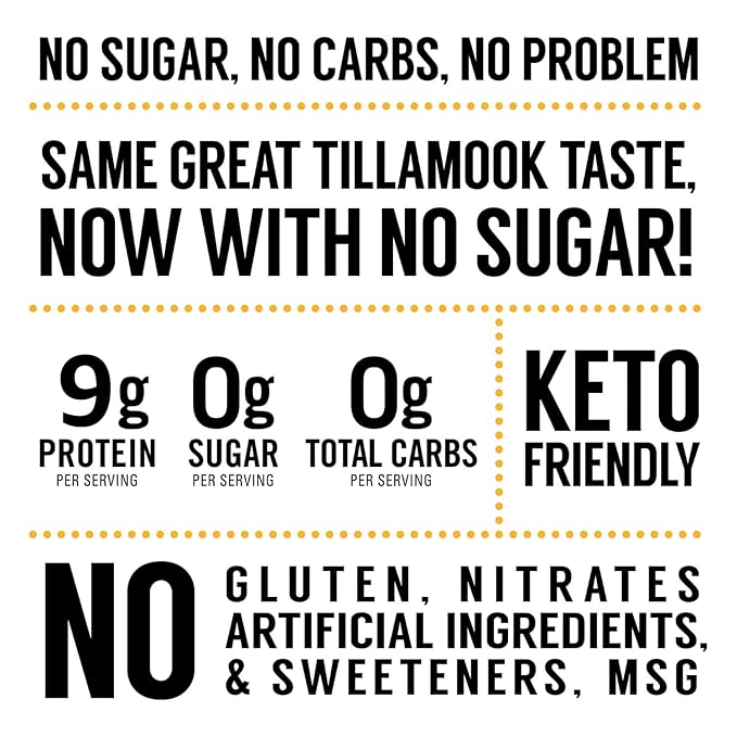 Tillamook Country Smoker Smoked Sausages, Original, Zero Sugar, Gluten Free, 4 Ounce (Pack of 12)