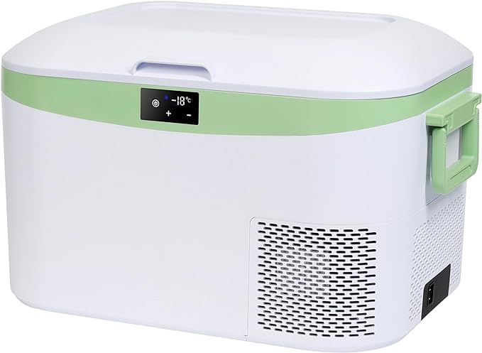 12 Volt Refrigerator Portable Car Freezer 13.5 Quart (12.8 Liter) Compressor Cooler 12V/24V DC
