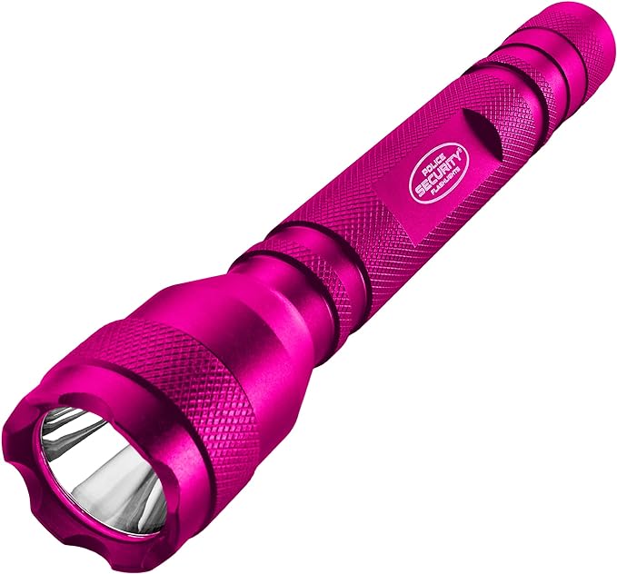 Police Security Maiden Ultra Bright LED Flashlight -180 Lumens -150 Meter Beam Distance -Small