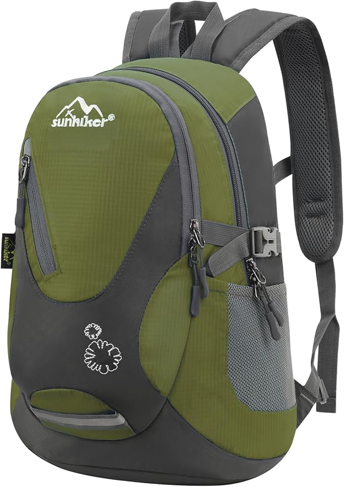 sunhiker Cycling Hiking Backpack Water Resistant Travel Backpack Lightweight SMALL Daypack M0714