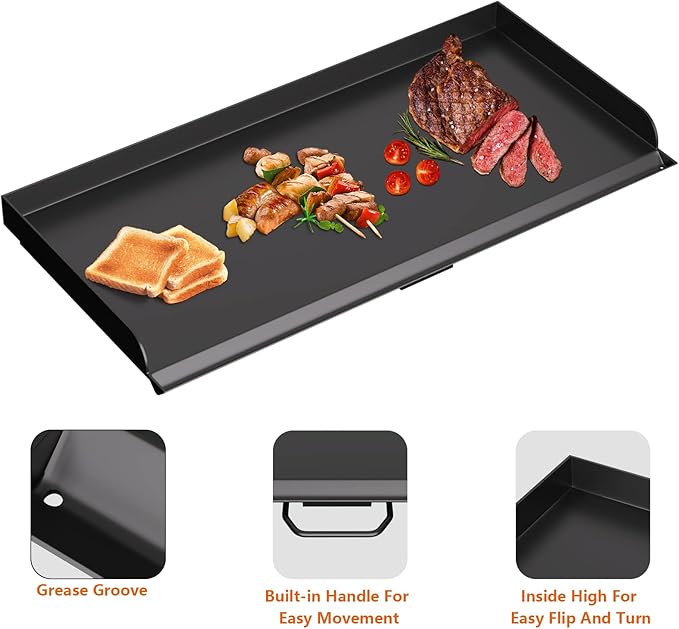 Professional Fry Griddle for Camp Chef 3 Burner Griddle, Flat Top Plate Replacement Part for Camp