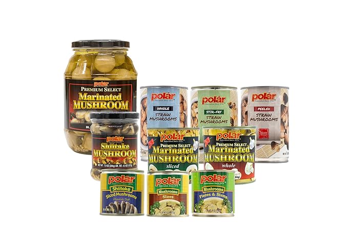 MW polar Sliced Shiitake Mushrooms, 4 Ounce (Pack of 12)