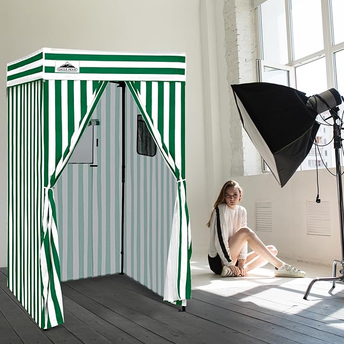 EAGLE PEAK Flex Compact 4x4 Pop-up Canopy Changing Room, Portable Privacy Dressing Room for Indoor