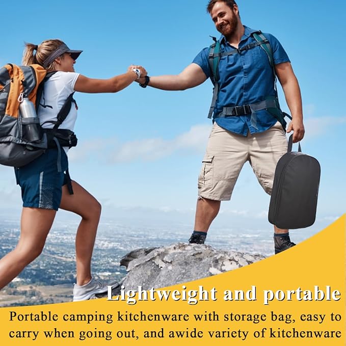 Camping Essentials Accessories Camping Gear Must Haves, Cooking Utensils Set Rv Camping Kitchen