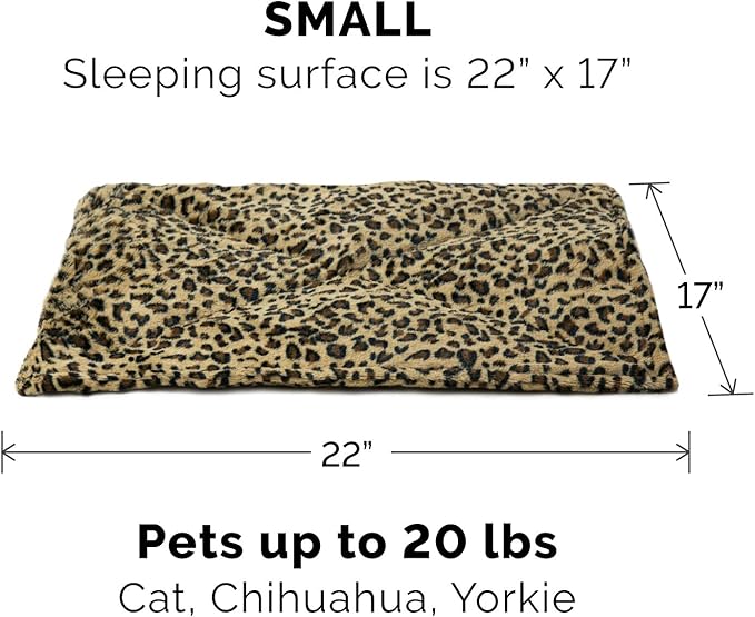 Furhaven ThermaNAP Self-Warming Cat Bed for Indoor Cats & Small Dogs, Washable & Reflects Body Heat