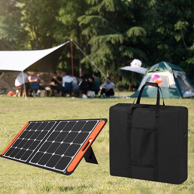 Solar Panel Storage Bag Compatible with Jackery Solars Panel 100 Watt,Waterproof Solar Panel