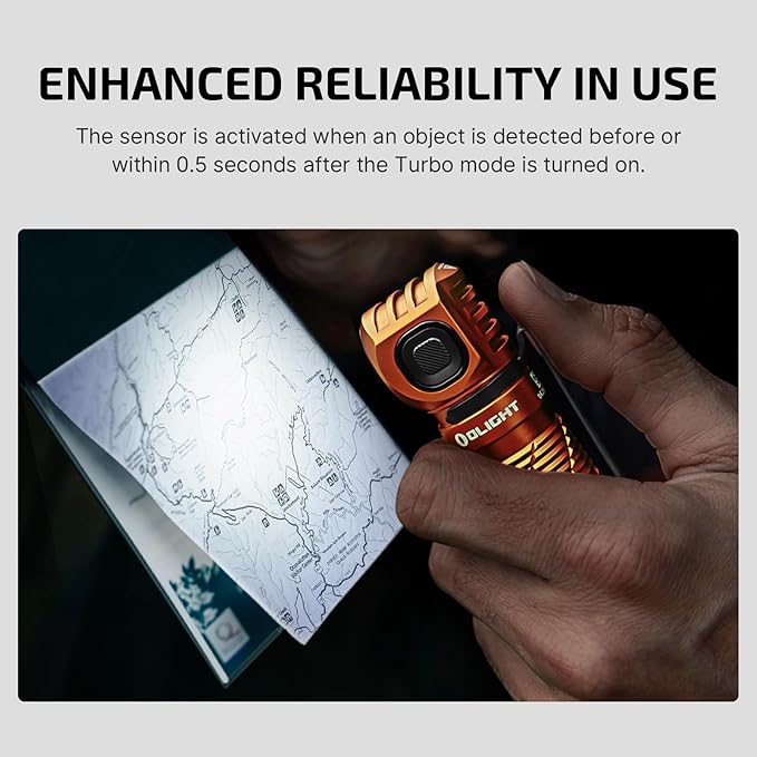OLIGHT Perun 3 Rechargeable Headlamp Flashlight, 3000 Lumens LED Headlight with Red Light