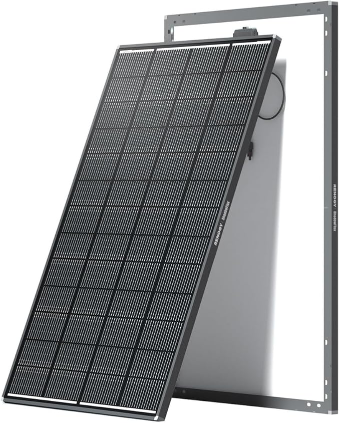 200 Watt Solar Panel, Renogy ShadowFlux 200W Solar Panel Anti-Shading N-Type 16BB, 25%