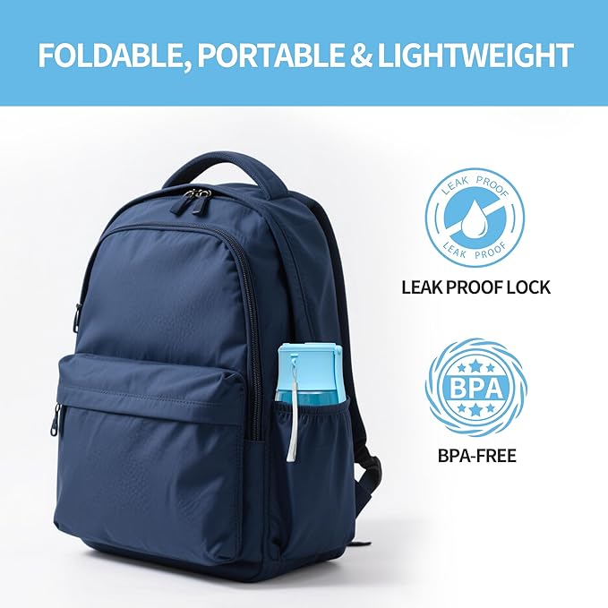 Dog Water Bottle, Leak Proof Portable Puppy Water Dispenser, Travel Puppy Water Bowl, Foldable