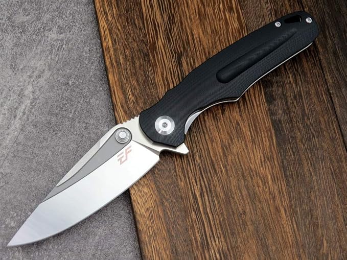 Eafengrow EF967 Pocket Folding Knife G10 Handle D2 Blade EDC Tactical Knife for Outdoor Camping