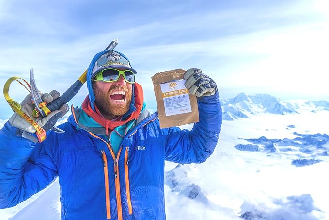 Nomad Nutrition Kathmandu Curry | Instant Freeze Dried Backpacking & Camping Food | Plant-Based