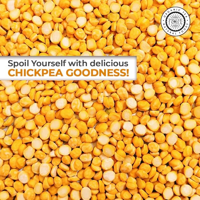 Pride Of India - Indian Split Yellow Chickpea Lentils - Protein & Fiber Rich Chana Dal, 3.0 Pound