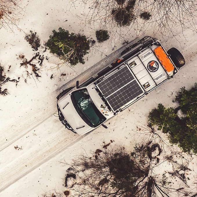 Go Power Overlander-E 200W Solar Expansion Kit - 12V Panels, MC4 Connectors for Easy Integration