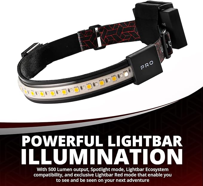 | LED Headlamp, 300 to 500 Lumens, Spot Light Mode and Red Light Modes Available On Select Models