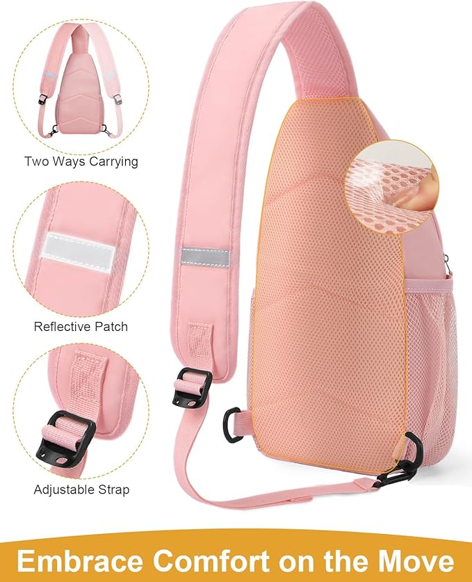 Crossbody Bags for Women Man Waterproof Sling Bag Backpack Trendy Casual Cross Body Bag with