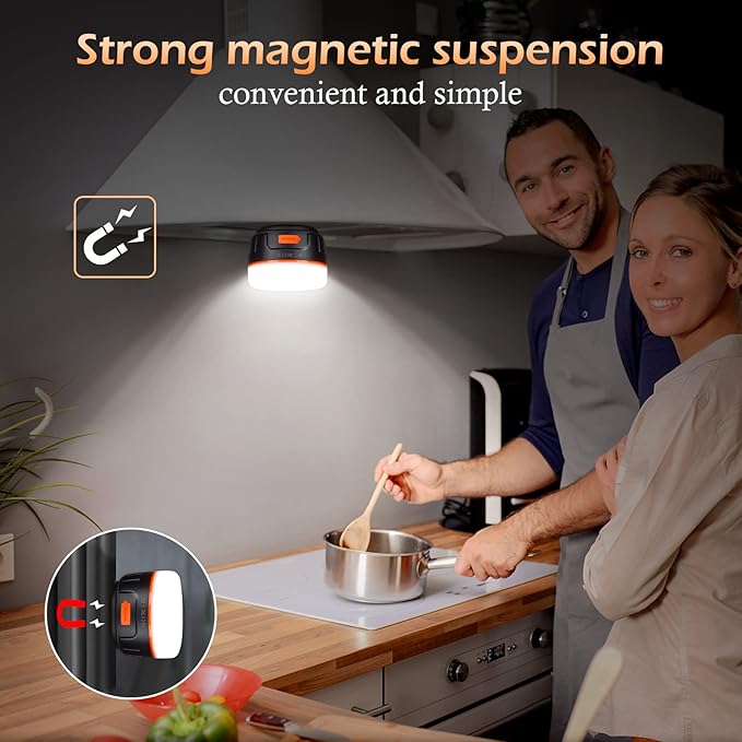 Sinvitron LED Camping Lantern Rechargeable with Remote Control - 1000LM 150H Runtime Tent Light