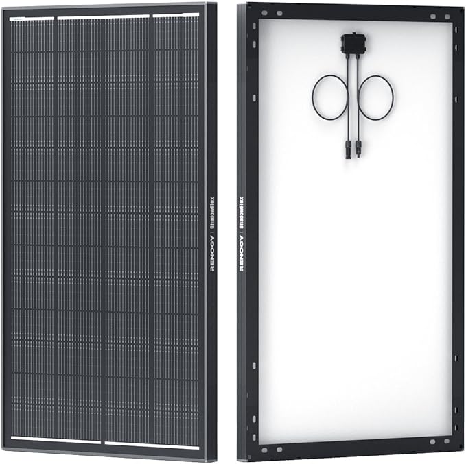 Renogy 200W ShadowFlux Anti-Shading N-Type Solar Panel, 12V 200 Watt Solar Panel 25%