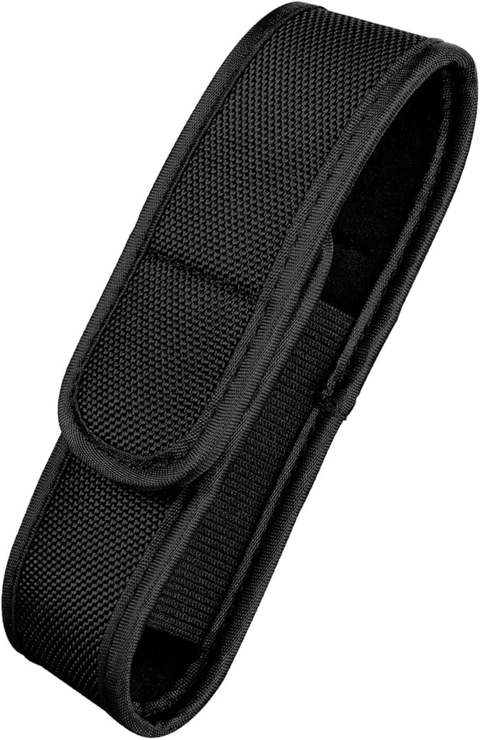Wurkkos Flashlight Holster, LED Tactical Flashlight with Elastic Nylon, Flashlight Pouch, Nylon