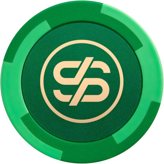 SLOWPLAY Godel Clay Poker Chips, 14 Grams Heavyweight Clay Composite, 40mm Large Chips in Bulk