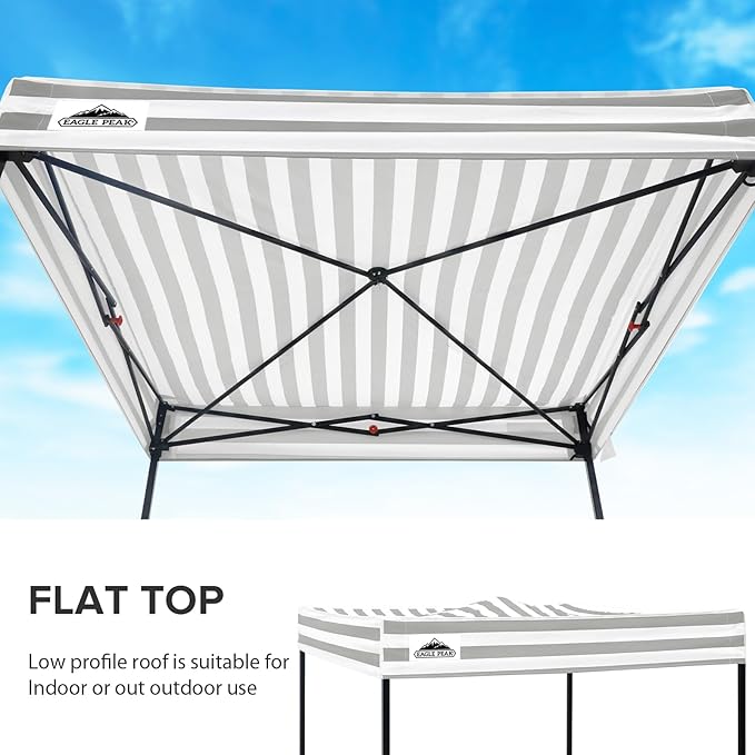 EAGLE PEAK Flex Compact 5x5 Pop-up Canopy Changing Room, Portable Privacy Dressing Room for Indoor