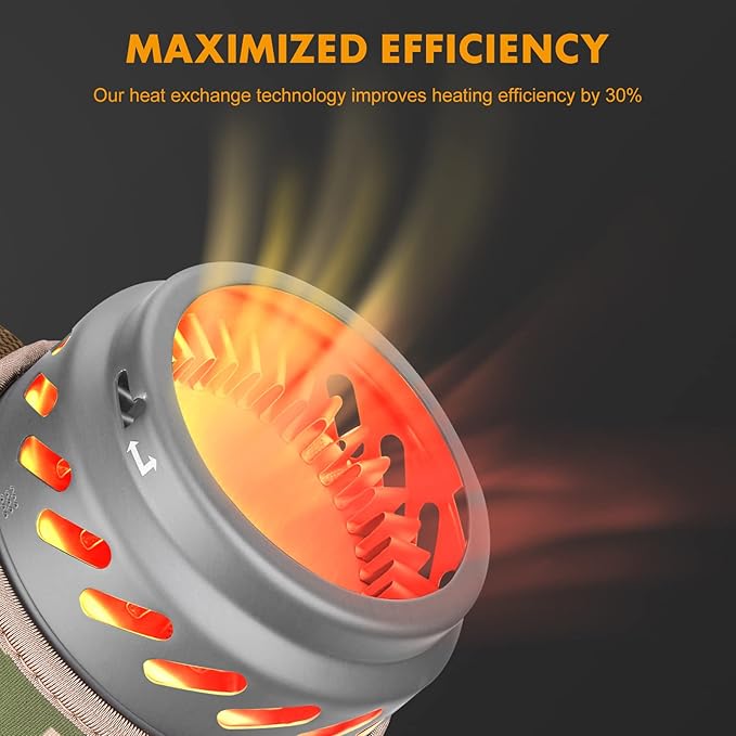 Gen Camping Stove Cooking System | Portable Camping Backpacking Jet Burner | Fast and Safe Hiking