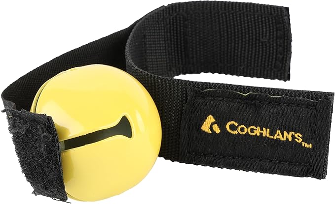 Coghlan's Magnetic Bear Bell with Silencer, Yellow ??Outdoor Safety for Hiking, Camping, and