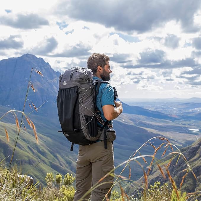Naturehike 65L Internal Frame Hiking Backpack for Outdoor Camping Travel Backpacking, Ultralight