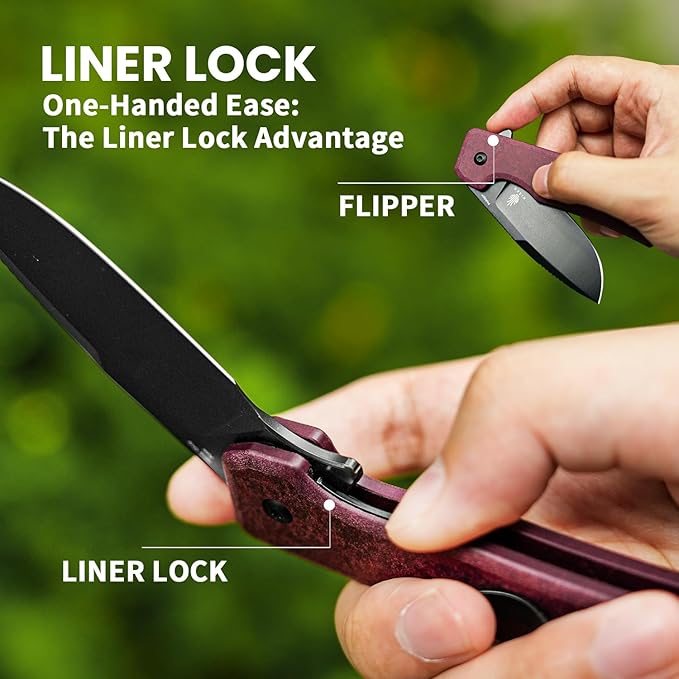 Kizer Nice Guy Pocket Folding Knife, 2.84" Nitro V Blade, Lightweight Sharp Camping and Hiking