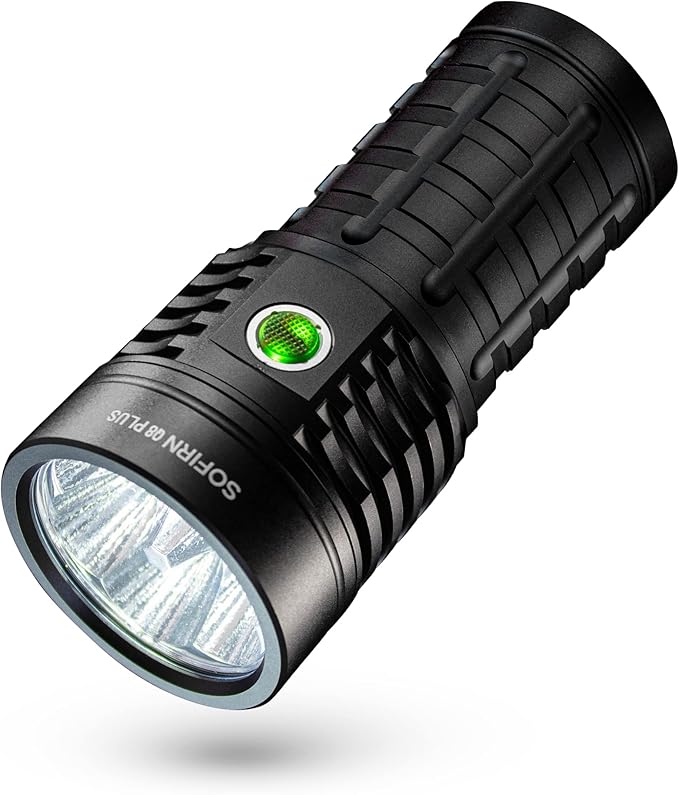 sofirn Q8 Plus Super Bright Flashlight max 16000 Lumens, Rechargeable Powerful Flashlight with High