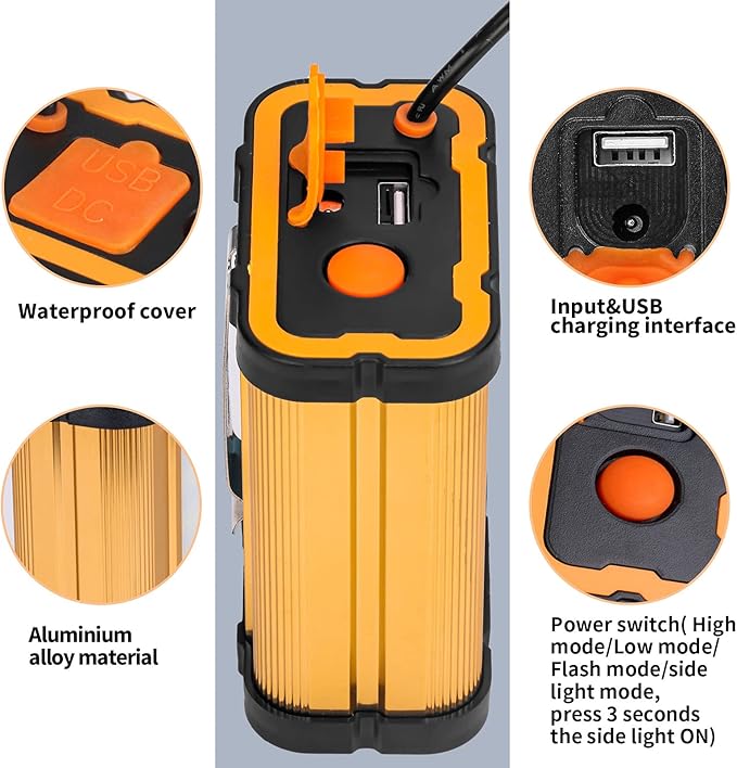 Super Bright Rechargeable LED Headlamp ??High Power Waterproof Portable Head Flashlight, 3