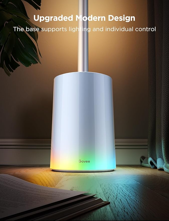 Govee Floor Lamp 2 with Matter, RGBIC, Warm Cool White LED, Alexa Compatible, 1725lm, Music Sync
