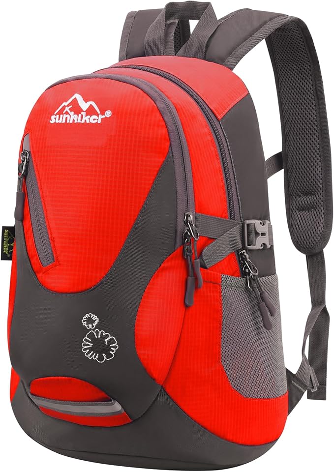 sunhiker Cycling Hiking Backpack Water Resistant Travel Backpack Lightweight SMALL Daypack M0714