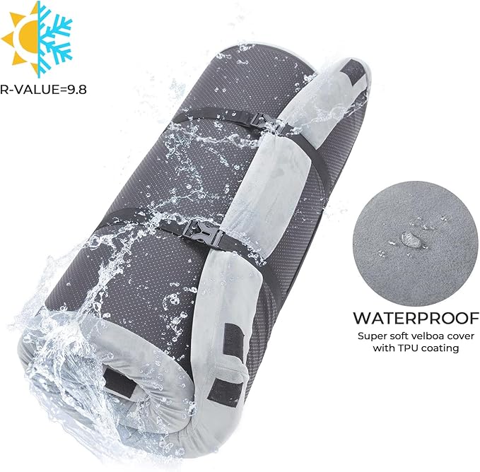 Sleeping Pad for Adults, Comfortable Thick Floor Sleeping Mats for Car Truck Tent with Removable