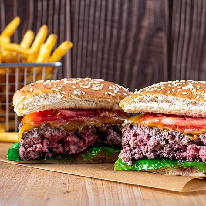 Nebraska Star Beef Angus Ground Beef, 30lb Pack (30 x 1lb) - Premium Frozen Hamburger Meat, 80/20