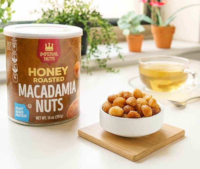 Imperial Nuts - Macadamia Nuts Oil Roasted | Flavored Nut | Gluten Free, Vegan and Keto Friendly