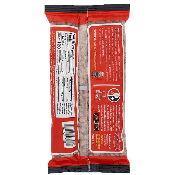 Seasoned Piñto Beans 16 oz Ragin Cajun (Pack of 6)