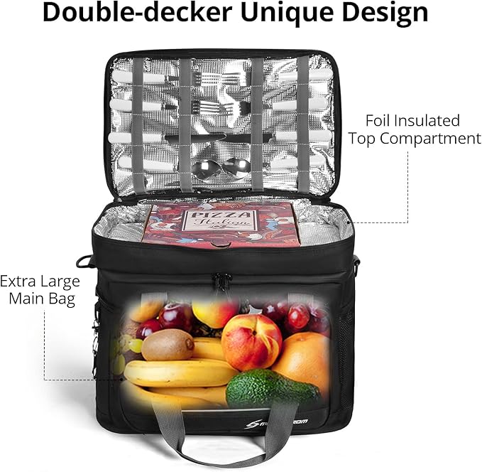 Maelstrom Collapsible Soft Cooler Bag, 24/30/60/75 Cans Beach Cooler, Ice Chest, Leakproof &
