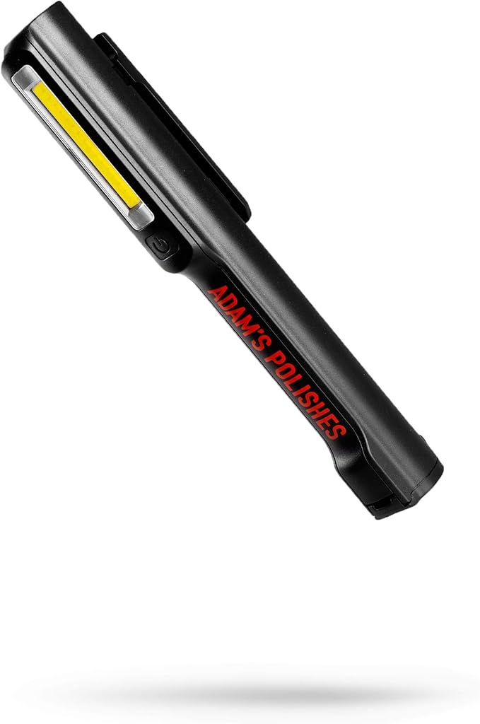 Adam's Polishes Swirl Finder Flashlight - Ultra Bright 170 Lumen Mini Light - Easily Spot