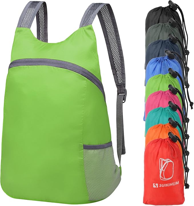 20L Ultra Hiking-Daypack Lightweight Foldable Travel Packable Backpack for Camping Cycling