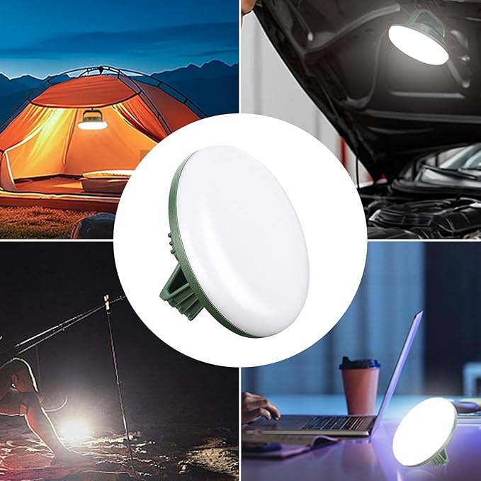 VAVOFO 42W 4000LM LED Camping Lantern Rechargeable, 10,000mAh Power Bank, 3 Lighting Modes, IP65