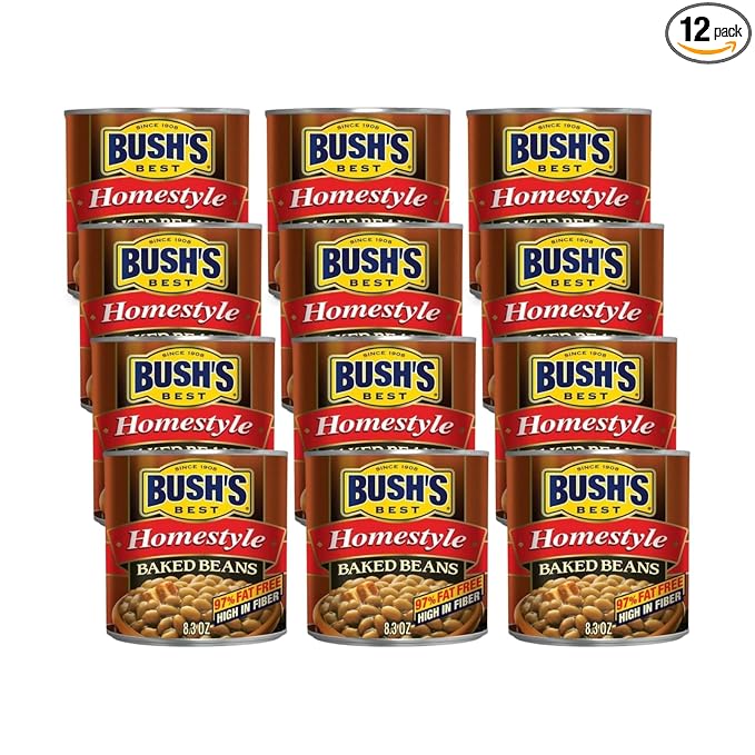 Bush's Best Homestyle Baked Beans, 8.30 Ounce (Pack of 12)