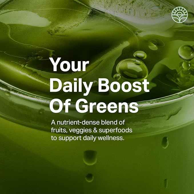Proper, The Greens Daily Boost Organic Greens Powder. Whole Food, Apple Flavour Veggie Powder