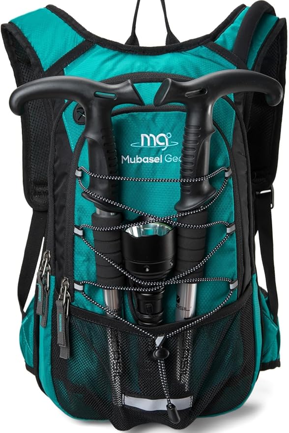 15L Insulated Hydration Backpack Pack with 2L Water Bladder Lightweight Hiking Backpack Bag for