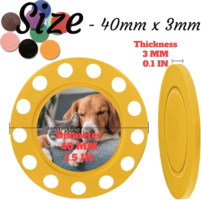 Custom Poker Chips Personalized Plastic Poker Chips with Logo Funny Parties Chips Print Your Photo