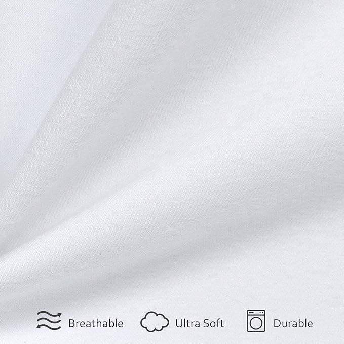 Cot Sheets 31" x 75"(2 Pack), Cot Fitted Sheet Ultra Soft and Breathable Snug Fit for Narrow Twin